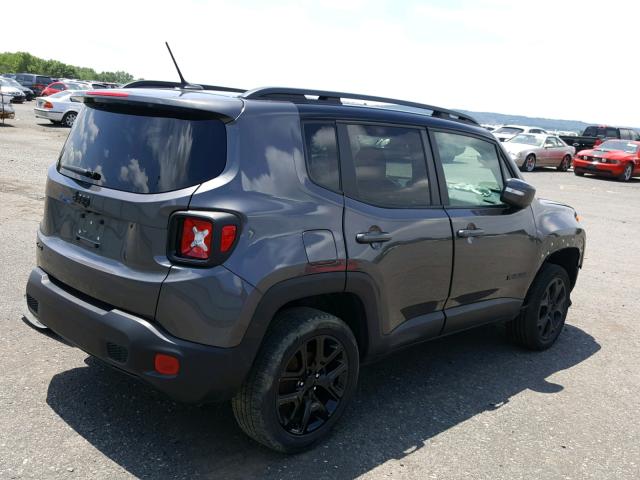 ZACCJBBT5GPD01705 - 2016 JEEP RENEGADE L CHARCOAL photo 4