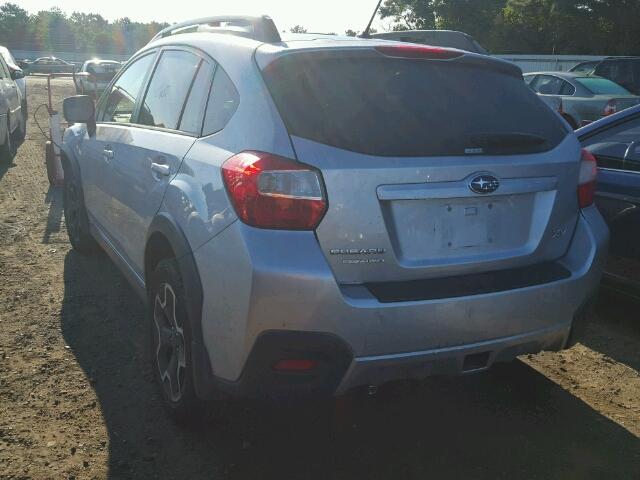 JF2GPACC3E8342199 - 2014 SUBARU XV CROSSTR SILVER photo 3