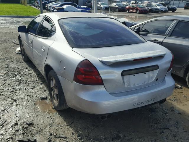 2G2WP522051154841 - 2005 PONTIAC GRAND PRIX SILVER photo 3
