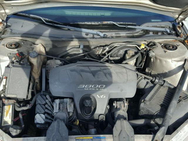 2G2WP522051154841 - 2005 PONTIAC GRAND PRIX SILVER photo 7