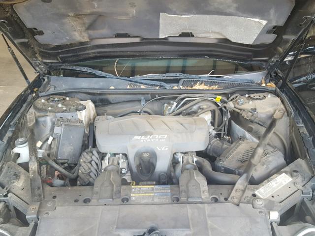 2G4WD532151246040 - 2005 BUICK LACROSSE C BLACK photo 7