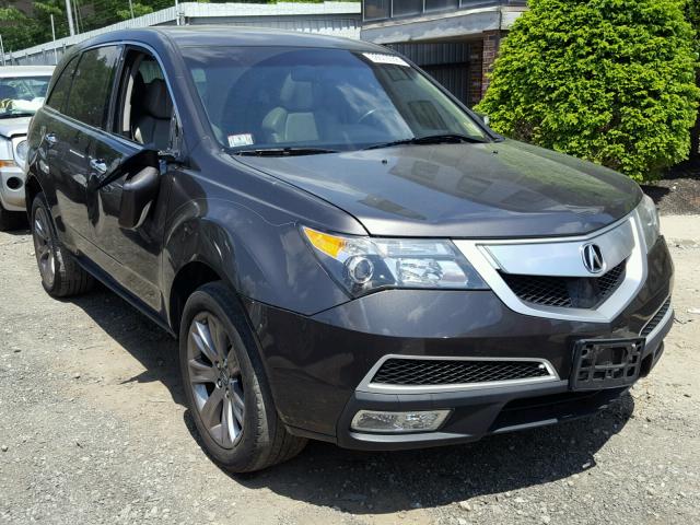 2HNYD2H53BH532371 - 2011 ACURA MDX ADVANC CHARCOAL photo 1