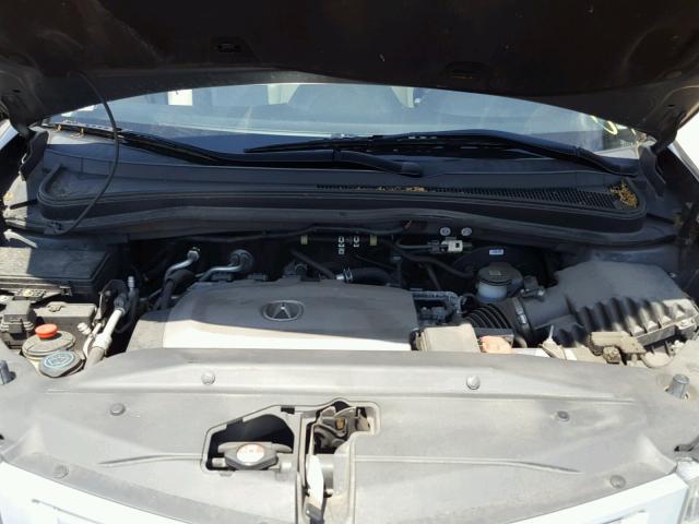 2HNYD2H53BH532371 - 2011 ACURA MDX ADVANC CHARCOAL photo 7