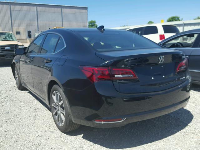 19UUB3F75HA001055 - 2017 ACURA TLX ADVANC BLACK photo 3