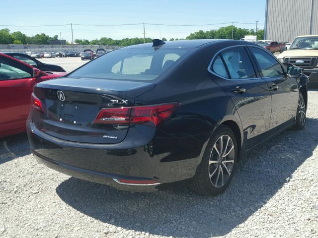19UUB3F75HA001055 - 2017 ACURA TLX ADVANC BLACK photo 4