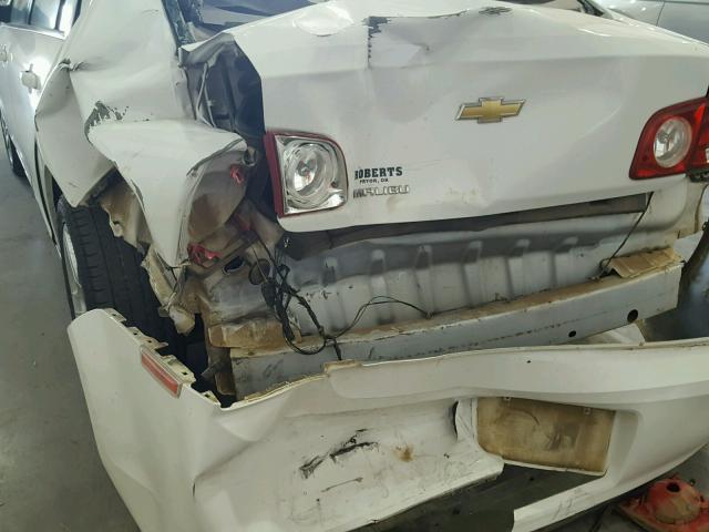 1G1ZB5E16BF252733 - 2011 CHEVROLET MALIBU LS 白色 照片 9