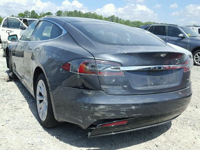 5YJSA1E19GF153677 - 2016 TESLA MODEL S Մոխրագույն լուսանկար 3