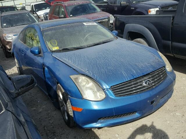 JNKCV54EX3M200865 - 2003 INFINITI G35 BLUE photo 1