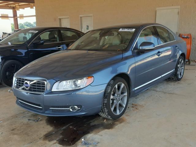 YV1952AS3C1158863 - 2012 VOLVO S80 3.2 BLUE photo 2