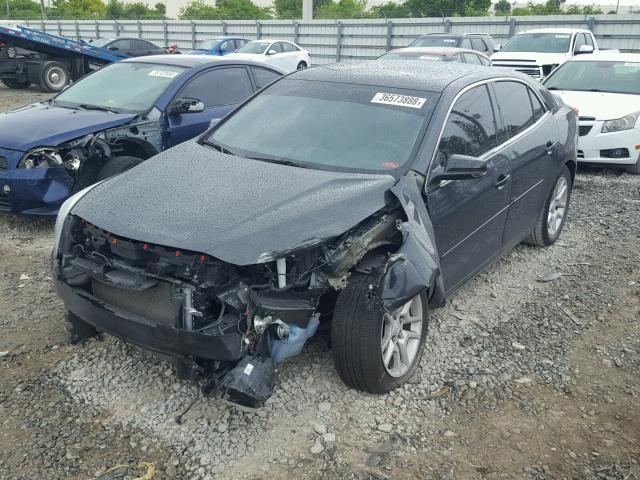 1G11C5SL9FF203810 - 2015 CHEVROLET MALIBU 1LT GRAY photo 2