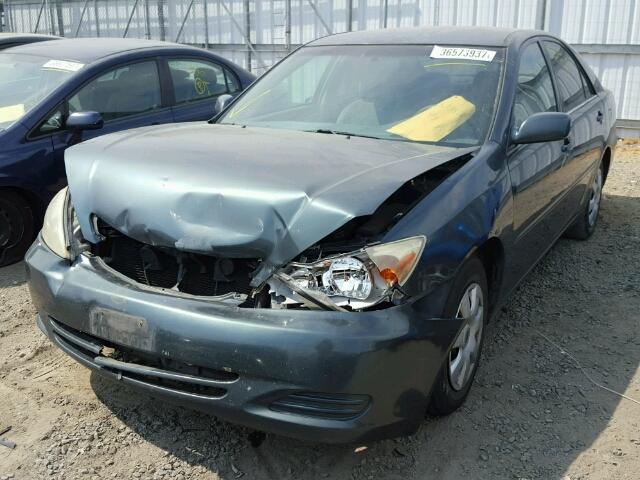 4T1BE32K62U547176 - 2002 TOYOTA CAMRY LE 绿色 照片 2