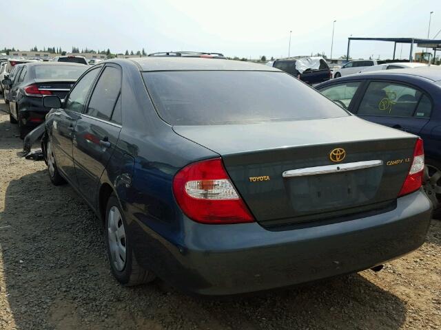 4T1BE32K62U547176 - 2002 TOYOTA CAMRY LE 绿色 照片 3