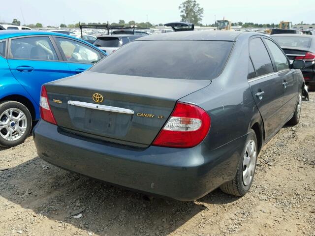 4T1BE32K62U547176 - 2002 TOYOTA CAMRY LE 绿色 照片 4