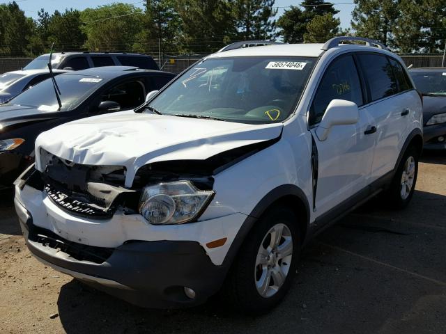 3GNAL2EK3DS537548 - 2013 CHEVROLET CAPTIVA LS WHITE photo 2