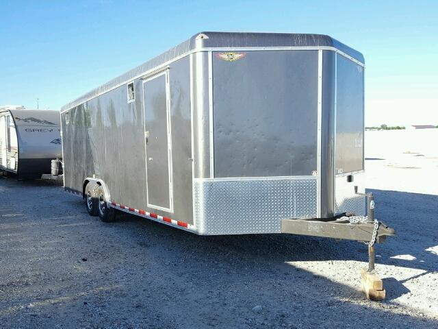 533TC2424GC258829 - 2016 H&H TRAILER GRAY photo 1