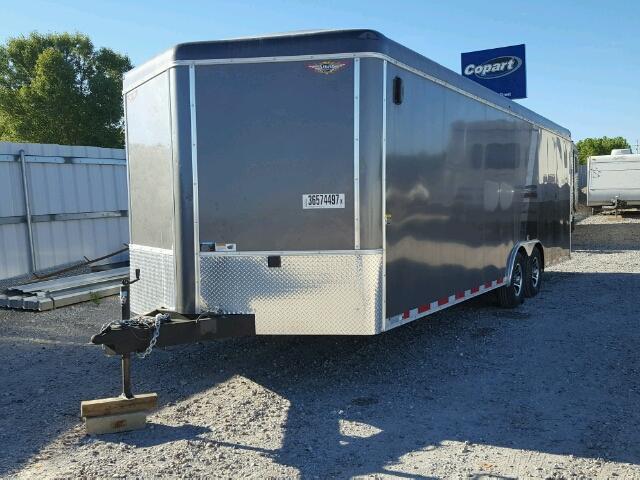 533TC2424GC258829 - 2016 H&H TRAILER GRAY photo 3