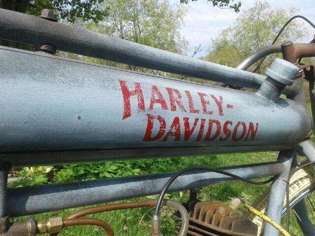 HARLREPLCA - 1920 HARLEY-DAVIDSON REPLICA BLUE photo 6