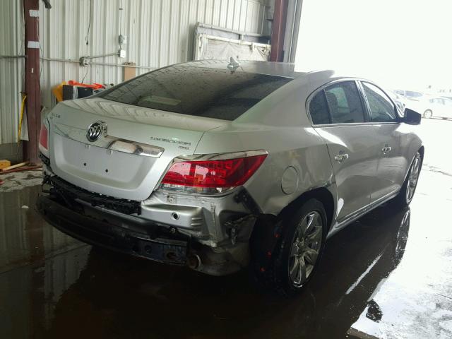 1G4GD5EGXAF185478 - 2010 BUICK LACROSSE C SILVER photo 4