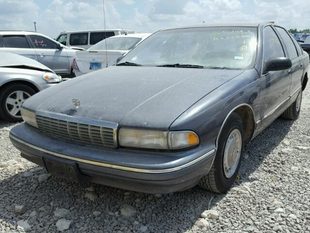 1G1BL52W2SR153453 - 1995 CHEVROLET CAPRICE CL CHARCOAL photo 2