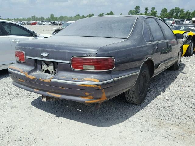 1G1BL52W2SR153453 - 1995 CHEVROLET CAPRICE CL 石墨色 照片 4