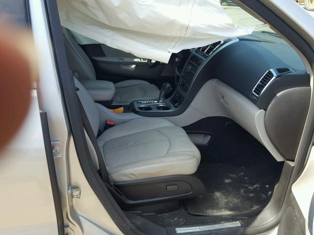 1GKER23737J125776 - 2007 GMC ACADIA SLT ვერცხლისფერი ფოტო 5