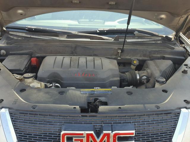 1GKER23737J125776 - 2007 GMC ACADIA SLT ვერცხლისფერი ფოტო 7