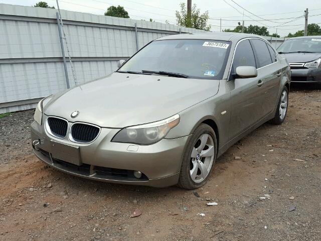 WBANA53505B857841 - 2005 BMW 525 I BEIGE photo 2