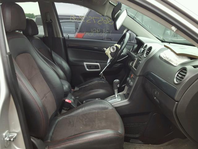 3GSDL93708S523792 - 2008 SATURN VUE REDLIN SILVER photo 5