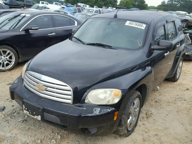 3GNDA13D57S616791 - 2007 CHEVROLET HHR LS შავი ფოტო 2