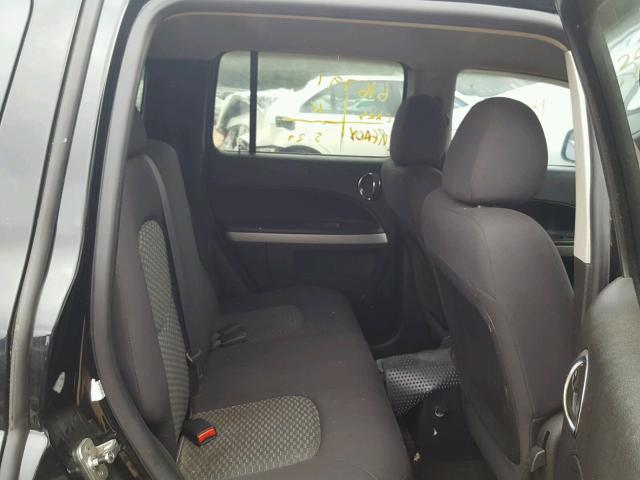 3GNDA13D57S616791 - 2007 CHEVROLET HHR LS შავი ფოტო 6