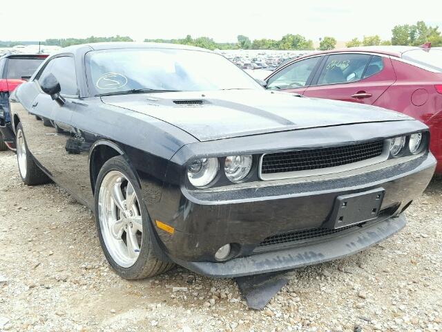 2B3CJ5DT0BH542680 - 2011 DODGE CHALLENGER BLACK photo 1