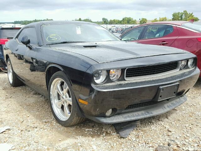 2B3CJ5DT0BH542680 - 2011 DODGE CHALLENGER BLACK photo 9