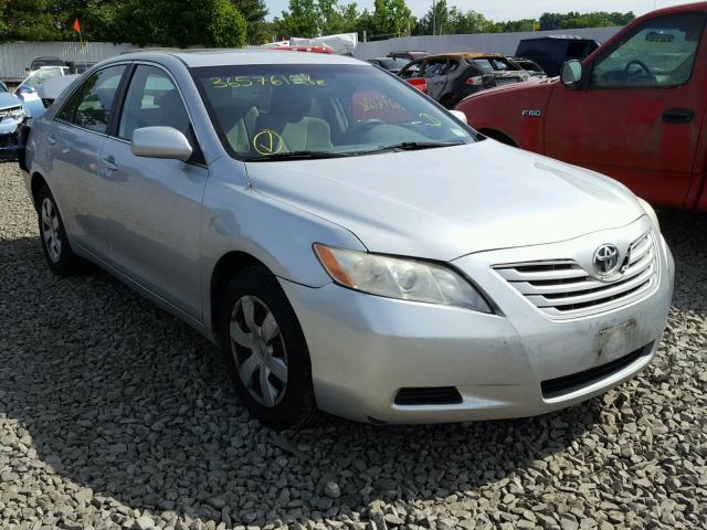 4T1BE46K27U547263 - 2007 TOYOTA CAMRY LE A SILVER photo 1