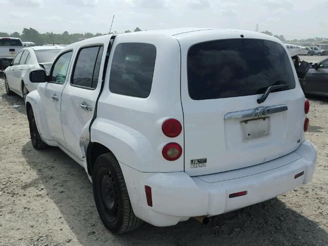 3GNDA13D17S619767 - 2007 CHEVROLET HHR LS თეთრი ფოტო 3
