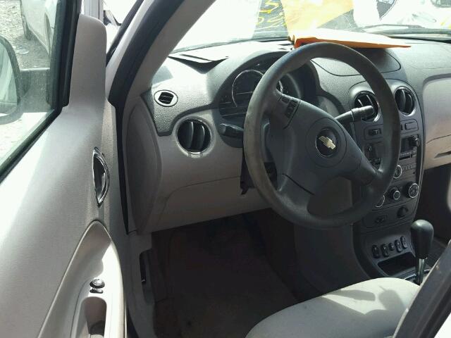 3GNDA13D17S619767 - 2007 CHEVROLET HHR LS თეთრი ფოტო 9