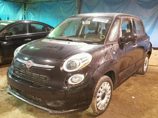 ZFBCFAAH5EZ011409 - 2014 FIAT 500L POP BLACK photo 2