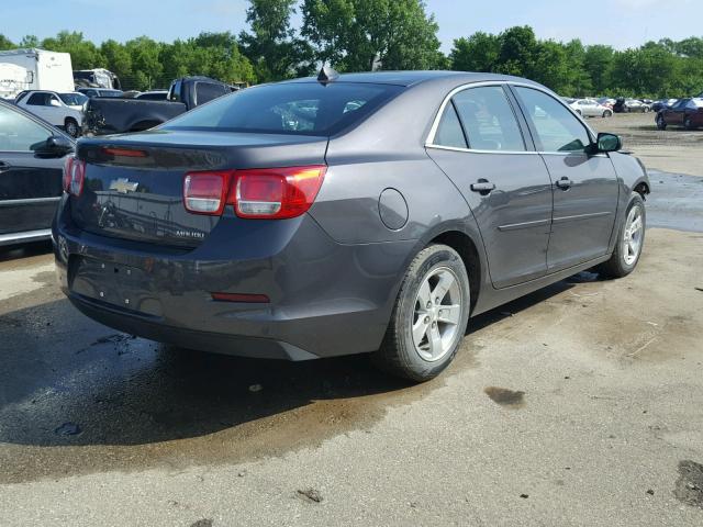 1G11B5SA5DF228282 - 2013 CHEVROLET MALIBU LS ნაცრისფერი ფოტო 4