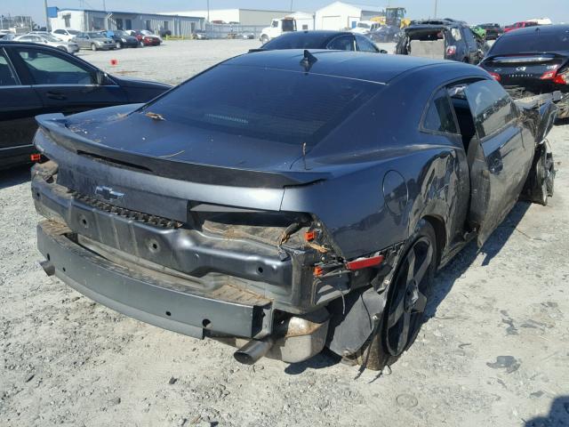 2G1FB1ED1B9154658 - 2011 CHEVROLET CAMARO LT SILVER photo 4