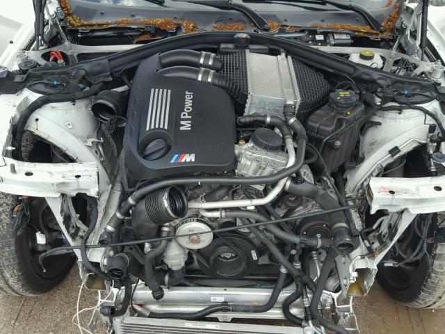 WBS3R9C55GK337723 - 2016 BMW M4 WHITE photo 7