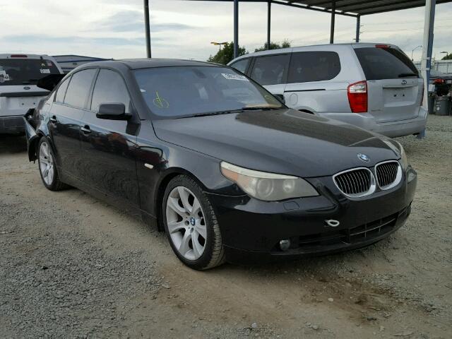 WBANB53587CP08412 - 2007 BMW 550 I BLACK photo 1