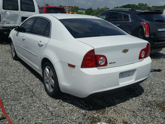 1G1ZA5EU8CF390448 - 2012 CHEVROLET MALIBU LS 白色 照片 3