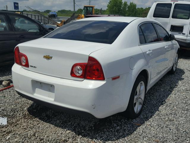 1G1ZA5EU8CF390448 - 2012 CHEVROLET MALIBU LS 白色 照片 4