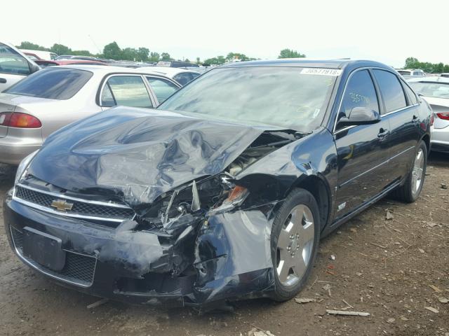 2G1WD58C779250855 - 2007 CHEVROLET IMPALA SUP 黑色 照片 2