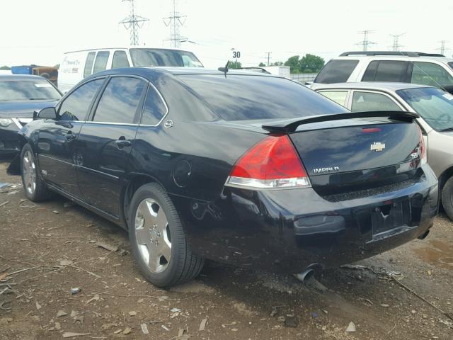 2G1WD58C779250855 - 2007 CHEVROLET IMPALA SUP 黑色 照片 3