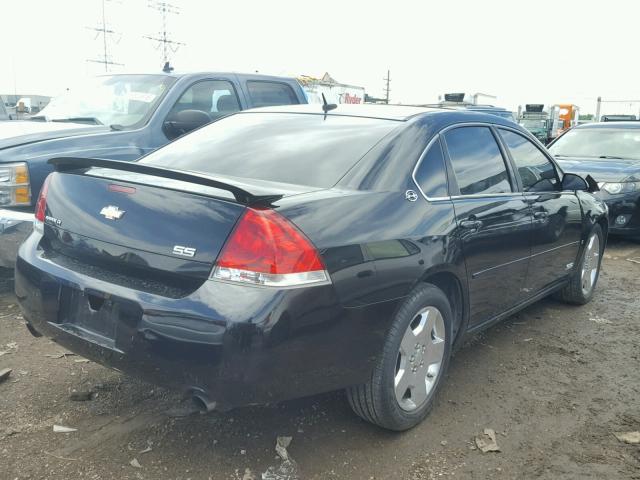2G1WD58C779250855 - 2007 CHEVROLET IMPALA SUP 黑色 照片 4