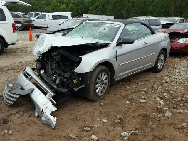 1C3LC45K78N171210 - 2008 CHRYSLER SEBRING SILVER photo 2