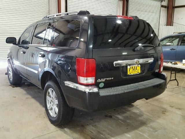 1A8HX582X8F102568 - 2008 CHRYSLER ASPEN LIMI 黑色 照片 3