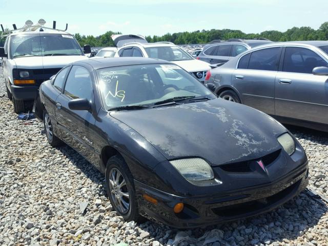 1G2JB124617362061 - 2001 PONTIAC SUNFIRE SE BLACK photo 1