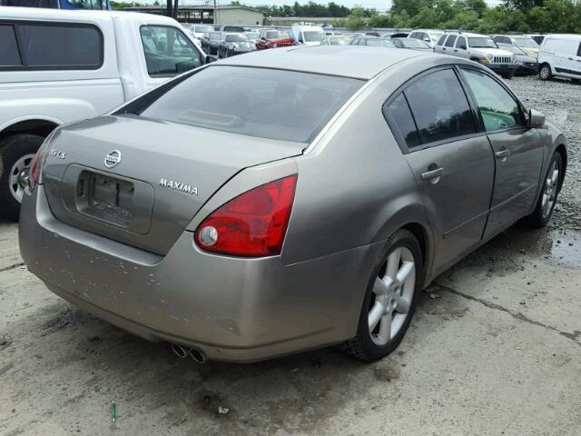 1N4BA41E66C829966 - 2006 NISSAN MAXIMA SE GOLD photo 4