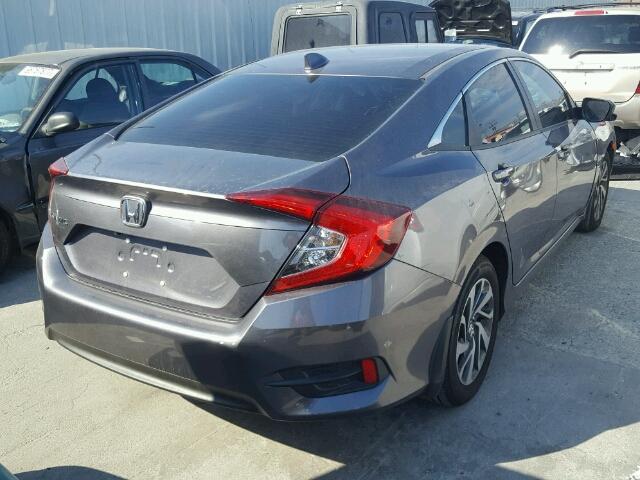 19XFC2F78HE050469 - 2017 HONDA CIVIC EX GRAY photo 4